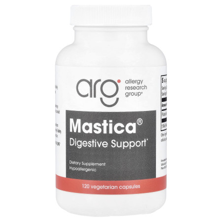 Смола мастикового дерева, Gum Mastic, Allergy Research Group, 120 капсул