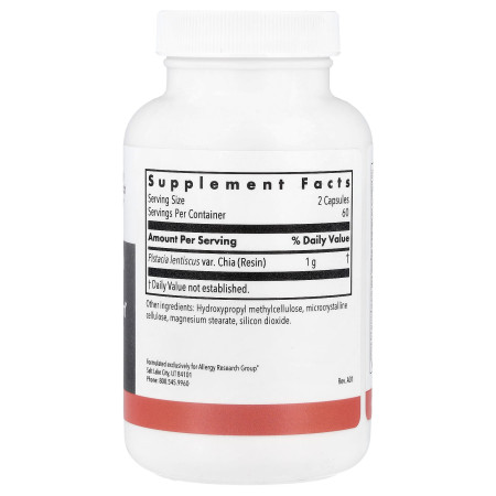 Смола мастикового дерева, Gum Mastic, Allergy Research Group, 120 капсул