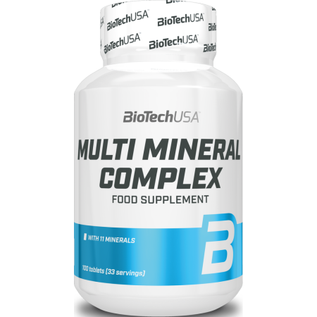 Мультимінеральний комплекс, MultiMineral Complex, BioTech USA, 100 таблеток