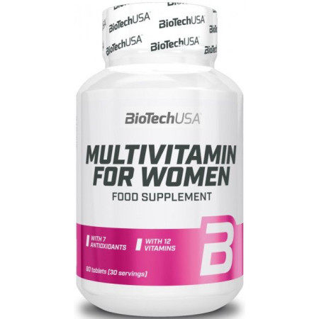 Мультивітаміни для жінок, Multivitamin, BioTech USA, 60 таблеток