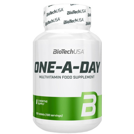 Мультивітаміни та мінерали, One a Day, BioTech USA, 100 таблеток
