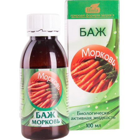 Морква, Biola, БАЖ, 100 мл