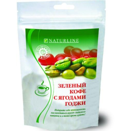 Зеленый кофе с ягодами годжи, Biola, 100 г