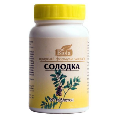 Солодка, Biola, 90 таблеток