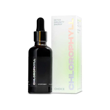 Хлорофіл рідкий з кропиви та м'яти, Liquid Chlorophyll, Choice, PRO HEALTHY, детокс, імунітет, енергія, повністю натуральний, висококонцентрований, 50 мл