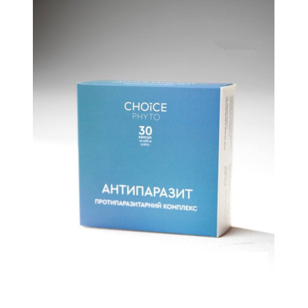 Антипаразит, протипаразитарний комплекс, Choice, 30 капсул