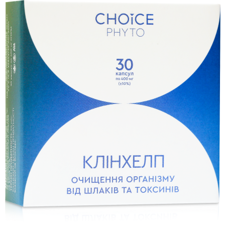 Клинхелп, очищение организма, Choice, 30 капсул