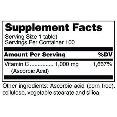 Вітамін С високоякісний, Vitamin C, Douglas Laboratories, 100 таблеток
