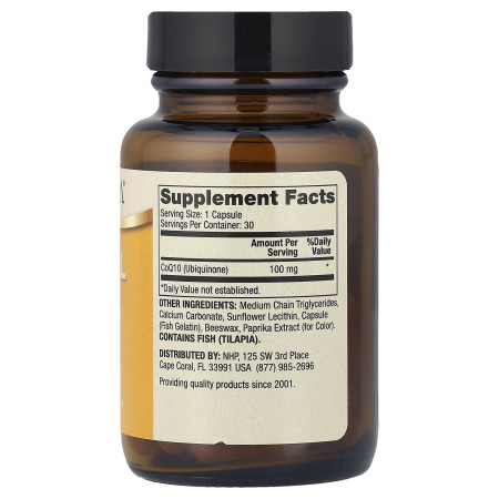 Коензим Q10 ліпосомальний, Liposomal CoQ10, Dr. Mercola, 100 мг, 30 капсул