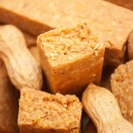 Батончик протеиновый, Кето Banana + Peanut, Fizi, банан и арахис, без глазури, с пребиотиком, 1 шт (45 г)