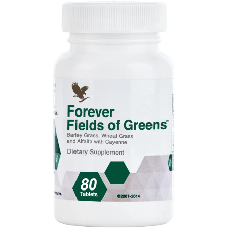 Зелена їжа, Fields of Greens, Forever Living, 80 таблеток