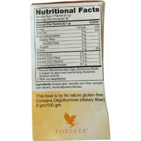 Клетчатка, Fiber, Forever Living, 30 пакетиков