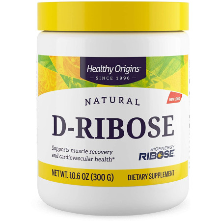 D-рибоза, D-Ribose, Healthy Origins, порошок, 300 г