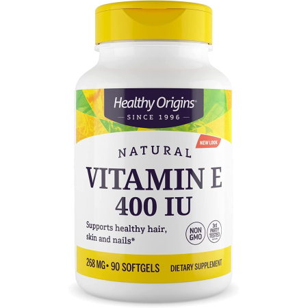 Вітамін Е, Vitamin E, Healthy Origins, 400 МО, 90 гелевих капсул