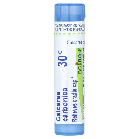 Калькарея карбоніка, Calcarea Carbonica, Single Remedies, Boiron, 30C, приблизно 80 гранул