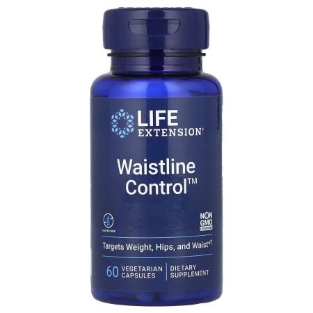 Жиросжигатель для бедер и талии, Waistline Control, Life Extension, 60 вегетарианских капсул