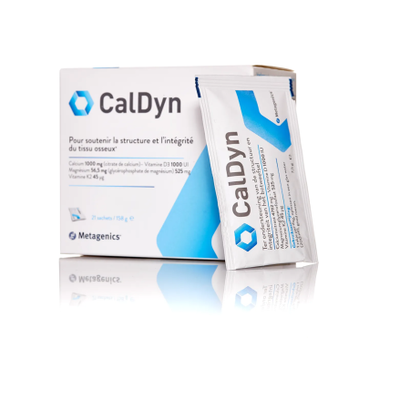 Підтримка кісток, CalDyn, Metagenics, смак апельсина, 21 саші