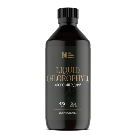 Хлорофіл рідкий, Liquid Chlorophyll, My Nutri Week, 475 мл