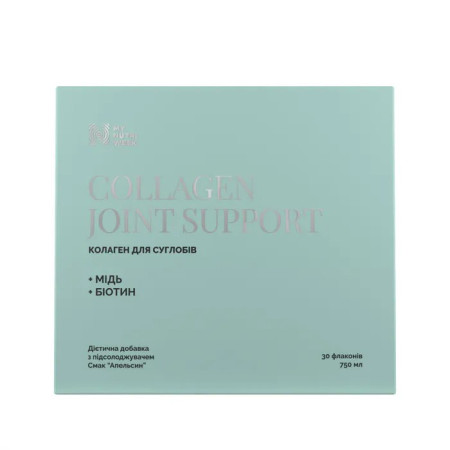 Коллаген для суставов, Collagen Joint Support, My Nutri Week, 30 флаконов