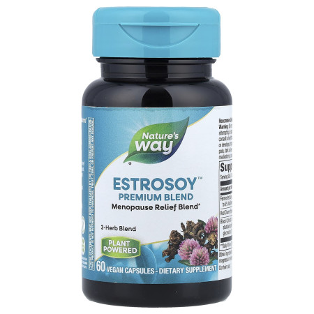 Менопауза, EstroSoy™, Premium Blend, Nature's Way, 60 веганських капсул