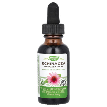Ехінацея, Echinacea, Nature's Way, 500 мг, 30 мл