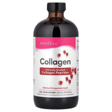 Колаген, концентрат гранату, Collagen, Pomegranate, NeoCell, рідина, 473 мл