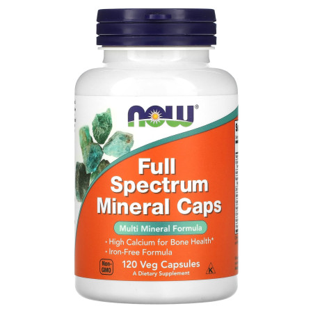 Мультимінерали, Full Spectrum Mineral, Now Foods, 120 вегетаріанських капсул