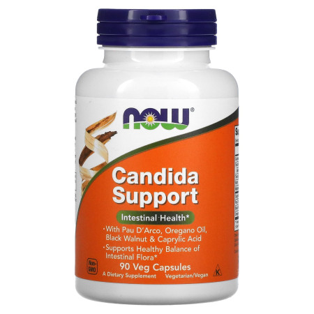 Протикандидозний засіб, Candida Support, Now Foods, 90 вегетаріанських капсул