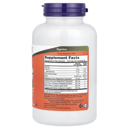 Противокандидозное средство, Candida Support, Now Foods, 180 вегетарианских капсул