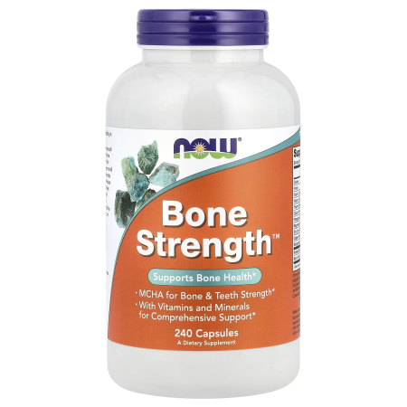 Міцні кістки, Bone Strength, Now Foods, 240 капсул