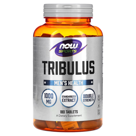 Трибулус, Tribulus, Now Foods, Sports, 1000 мг, 180 таблеток