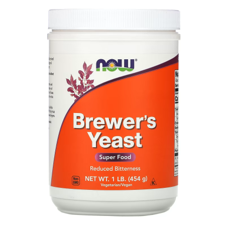 Пивні дріжджі, Brewer's Yeast, Now Foods, Super Food, 454 г