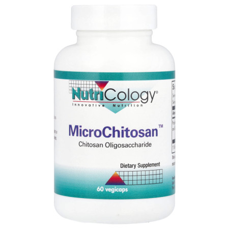 Мікрохітозан для схуднення, MicroChitosan, Nutricology, 60 капсул