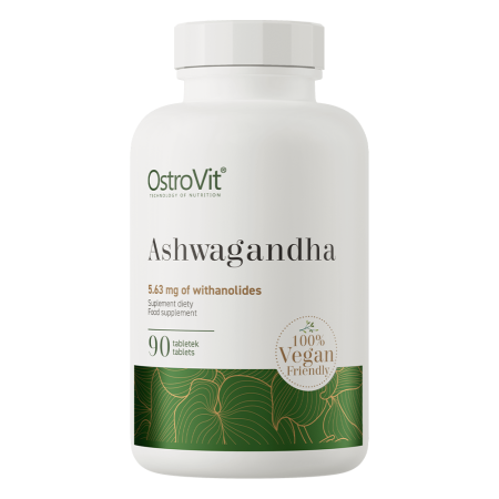 Ашвагандха, Ashwagandha, Ostrovit, 375 мг, 90 таблеток