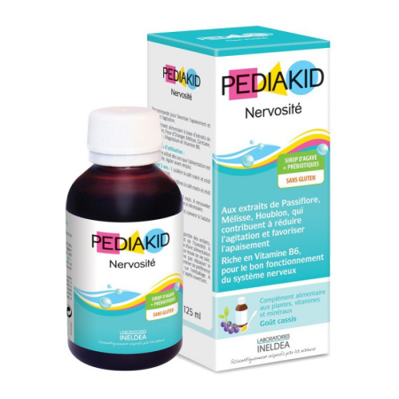 Засіб при неспокої і гіперактивності, сироп для дітей, Nervosite Sirop, Pediakid, 125 мл