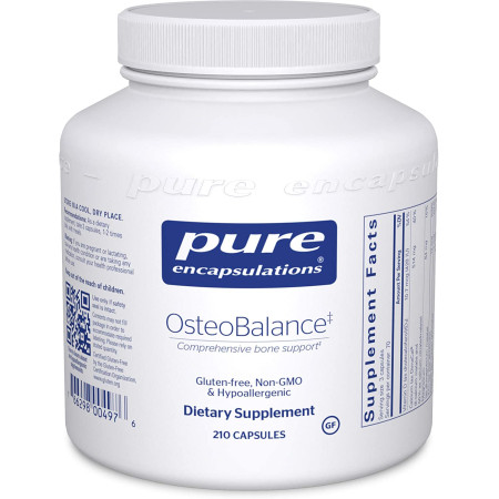 Підтримка здоров'я кісток, OsteoBalance, Pure Encapsulations, проти остеопорозу, 210 капсул 