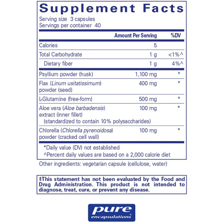Підтримка роботи, моторики і детоксикації ШКТ, GI Fortify (Capsules), Pure Encapsulations, 120 капсул