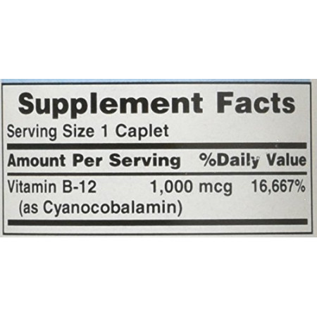 Вітамін В-12, Vitamin B-12, Puritan's Pride, 1000 мкг, 100 капсул