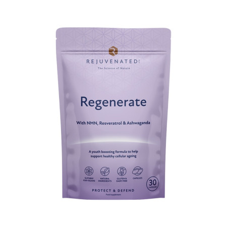 Відновлення та захист ДНК клітин, Regenerate, Rejuvenated, 30 капсул