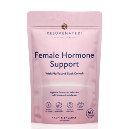 Поддержка женских гормонов, Female Hormone Support, Rejuvenated, 60 капсул