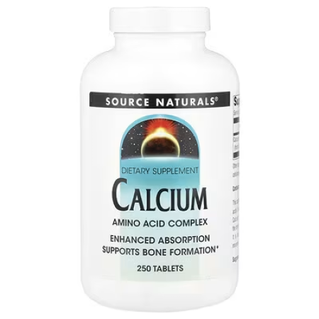 Кальцій, Calcium, Source Naturals, 250 таблеток
