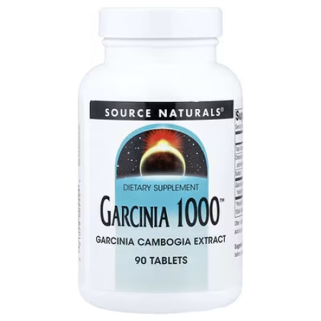 Гарцинія, Source Naturals, 1,000 мг, 90 таблеток