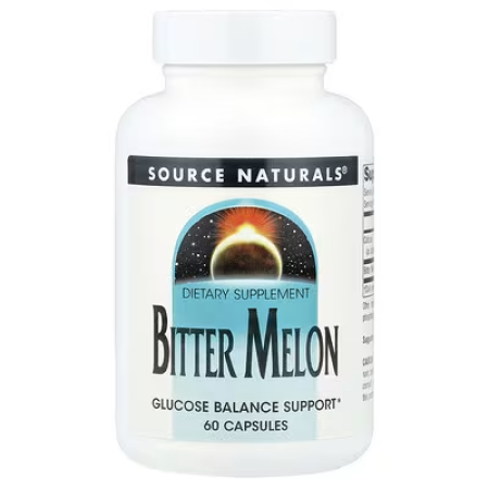 Екстракт гіркої дині, Bitter Melon, Source Naturals, 60 капсул