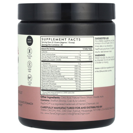 Здоровый кишечник, Healthy Gut, Terra Origin, вкус ягод, 243 г