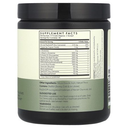 Здоровый кишечник, Healthy Gut, Terra Origin, мята, 222 г