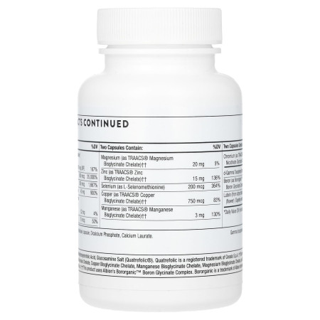 Мультивитамины и мультиминералы формула, Basic Nutrients 2/Day, Thorne, 2 в день, 60 капсул