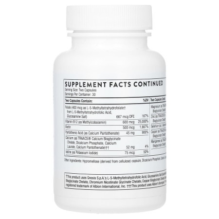 Мультивитамины и мультиминералы формула, Basic Nutrients 2/Day, Thorne, 2 в день, 60 капсул