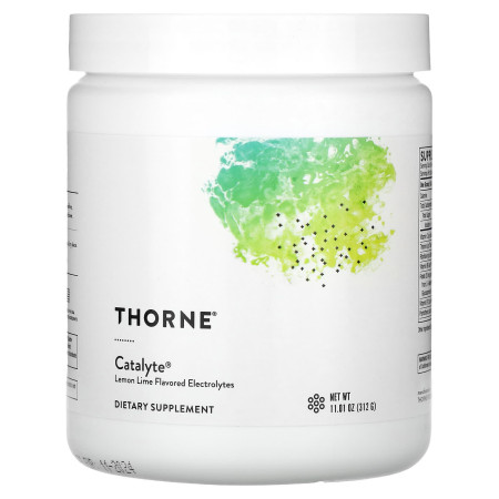 Электролиты, Catalyte, Thorne, смак лимона-лайма, 312 г
