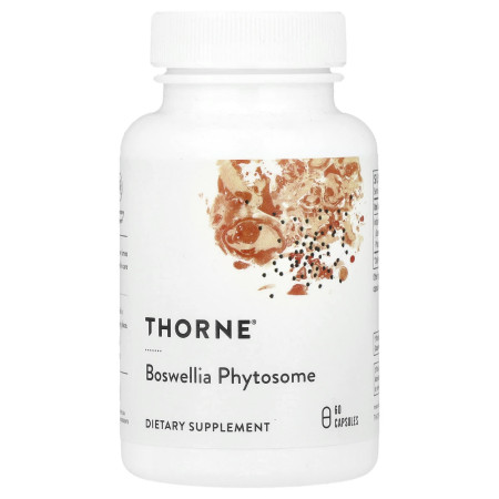 Фітосома босвеллії, Boswellia Phytosome, Thorne, 60 капсул (350 мг на капсулу)