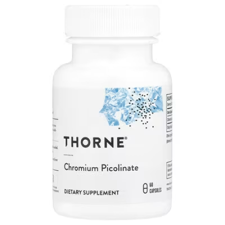 Хром піколінат, Chromium Picolinate, Thorne, 60 капсул